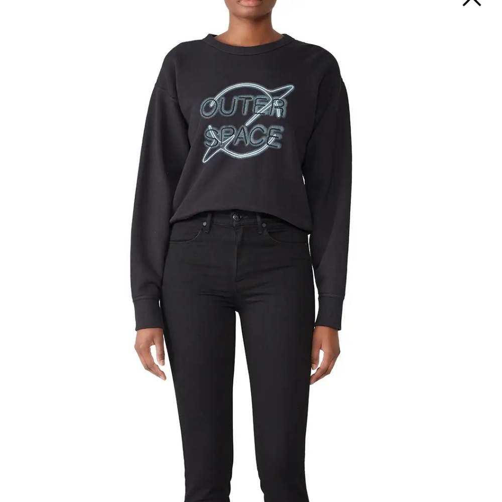 👽💫 Outer Space embroidered sweatshirt
